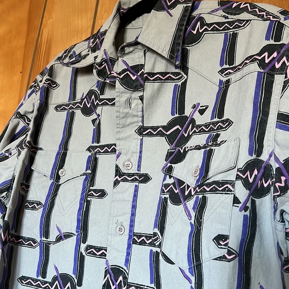 Vintage Wrangler Western Shirt - Picture 5 of 5